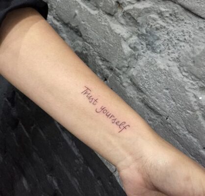 Top 444+ hình xăm chữ tiếng anh hot nhất hiện nay - Genztattoo