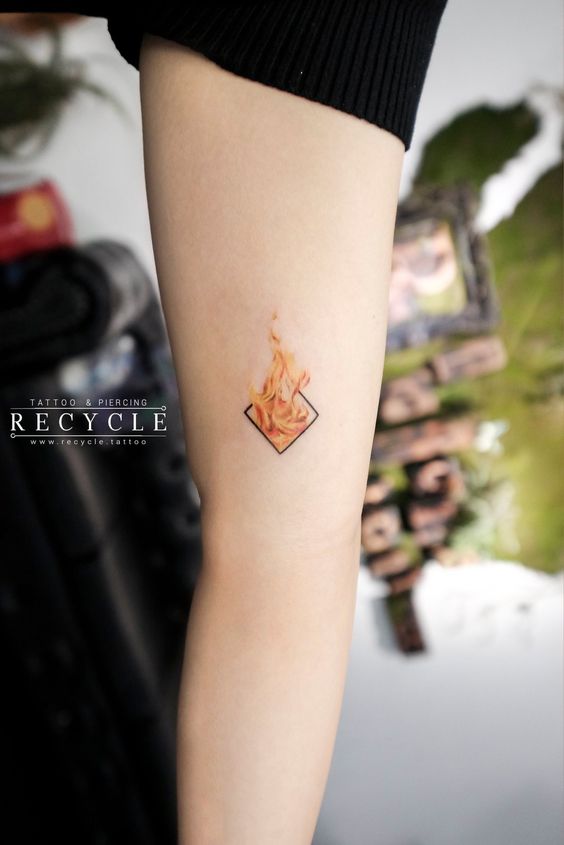 Gợi ý 700+ hình xăm lửa sáng tạo, gây sự chú ý cho người xăm - Genztattoo