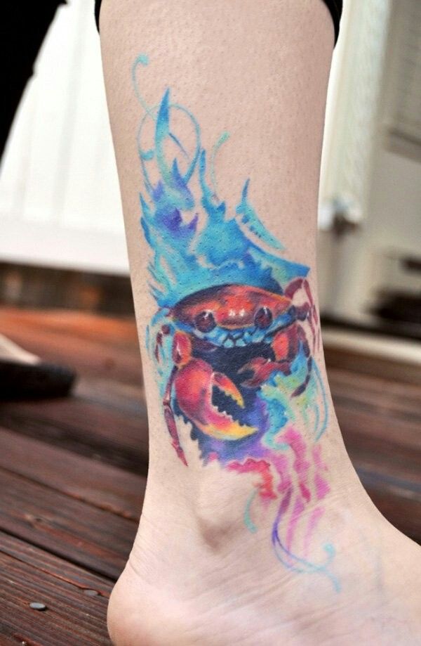 Top 99+ hình xăm con cua siêu nét và chất lừ cho anh em - Genztattoo