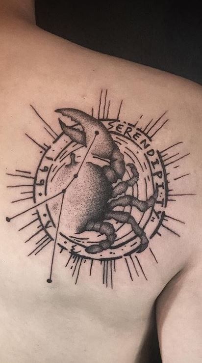 Top 99+ hình xăm con cua siêu nét và chất lừ cho anh em - Genztattoo