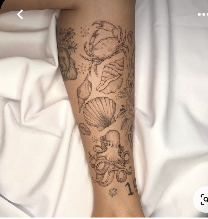 Top 99+ hình xăm con cua siêu nét và chất lừ cho anh em - Genztattoo
