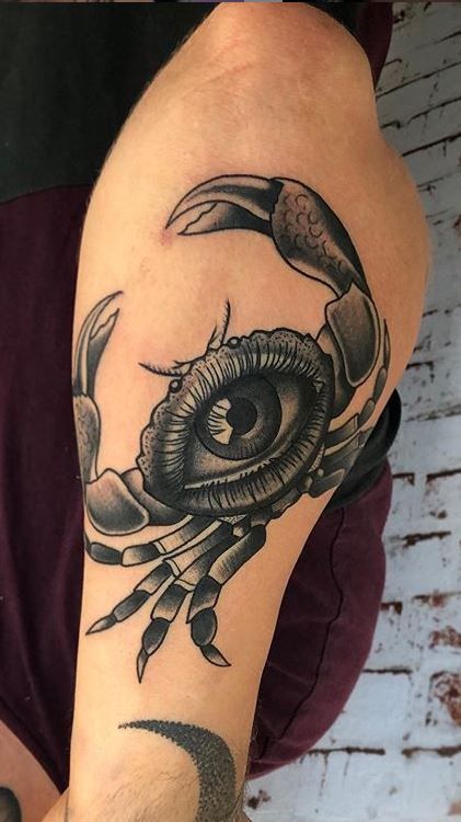 Top 99+ hình xăm con cua siêu nét và chất lừ cho anh em - Genztattoo
