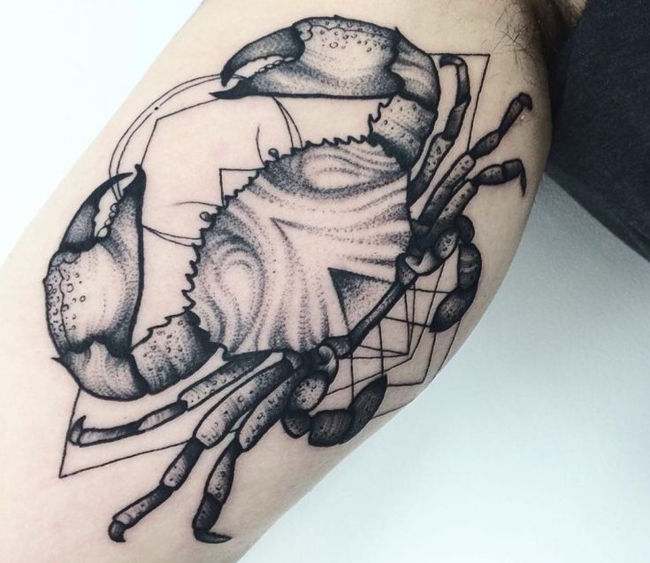 Top 99+ hình xăm con cua siêu nét và chất lừ cho anh em - Genztattoo