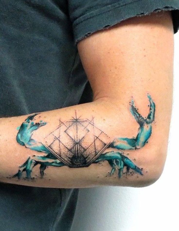 Top 99+ hình xăm con cua siêu nét và chất lừ cho anh em - Genztattoo