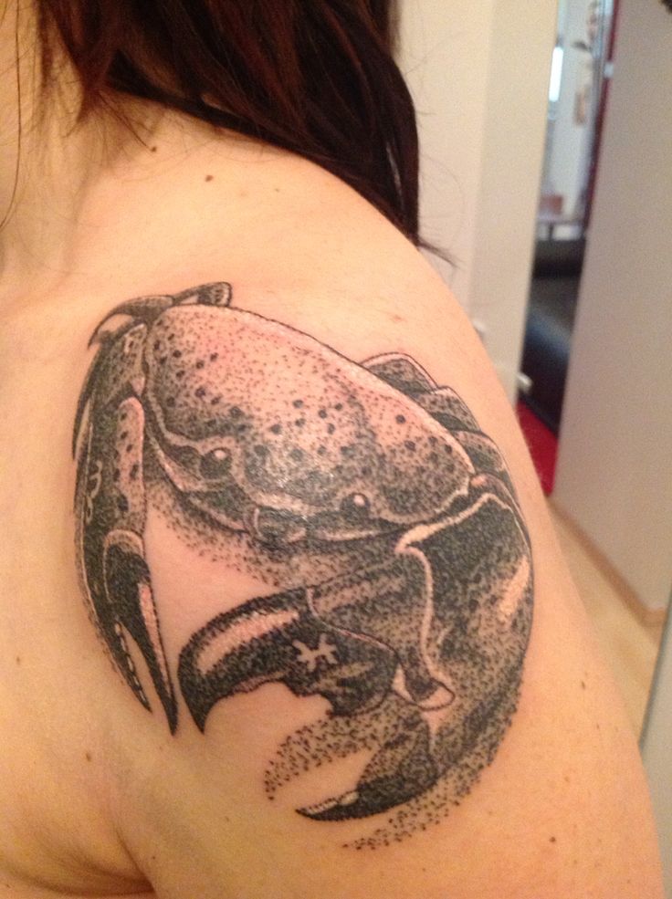 Top 99+ hình xăm con cua siêu nét và chất lừ cho anh em - Genztattoo