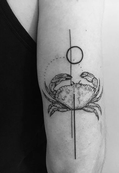 Top 99+ hình xăm con cua siêu nét và chất lừ cho anh em - Genztattoo