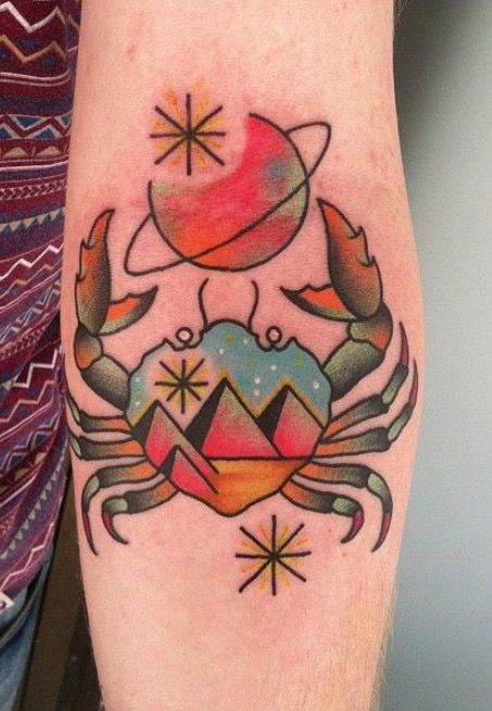 Top 99+ hình xăm con cua siêu nét và chất lừ cho anh em - Genztattoo