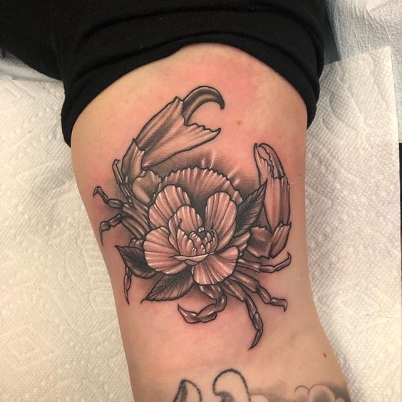 Top 99+ hình xăm con cua siêu nét và chất lừ cho anh em - Genztattoo