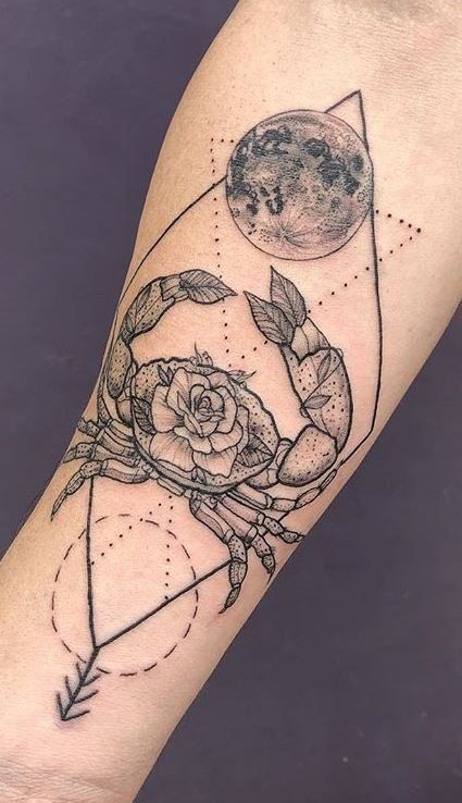 Top 99+ hình xăm con cua siêu nét và chất lừ cho anh em - Genztattoo