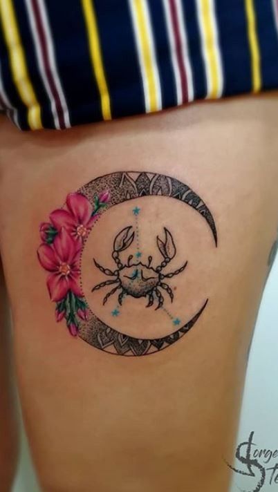 Top 99+ hình xăm con cua siêu nét và chất lừ cho anh em - Genztattoo