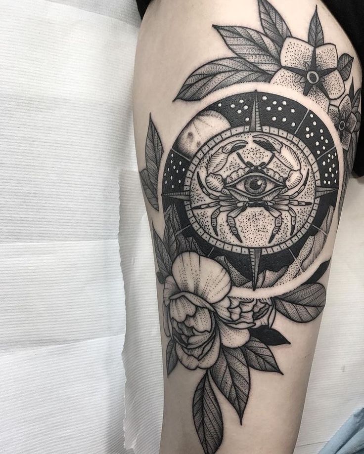 Top 99+ hình xăm con cua siêu nét và chất lừ cho anh em - Genztattoo