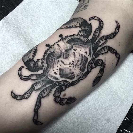 Top 99+ hình xăm con cua siêu nét và chất lừ cho anh em - Genztattoo