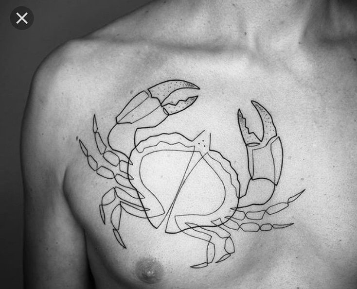 Top 99+ hình xăm con cua siêu nét và chất lừ cho anh em - Genztattoo