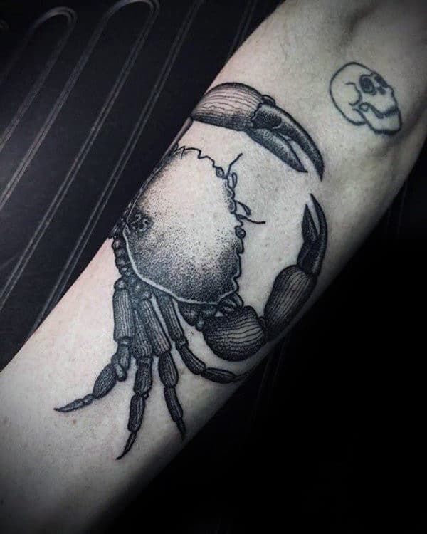 Top 99+ hình xăm con cua siêu nét và chất lừ cho anh em - Genztattoo