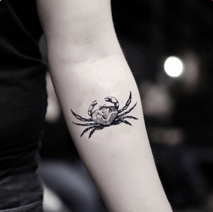 Top 99+ hình xăm con cua siêu nét và chất lừ cho anh em - Genztattoo