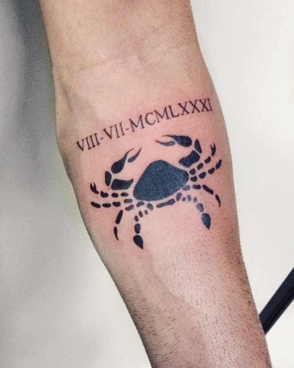 Top 99+ hình xăm con cua siêu nét và chất lừ cho anh em - Genztattoo