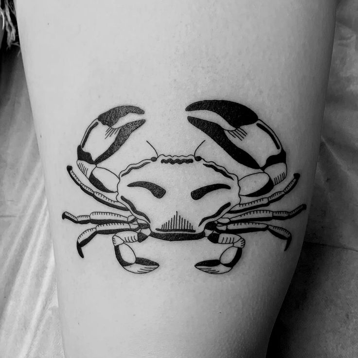 Top 99+ hình xăm con cua siêu nét và chất lừ cho anh em - Genztattoo