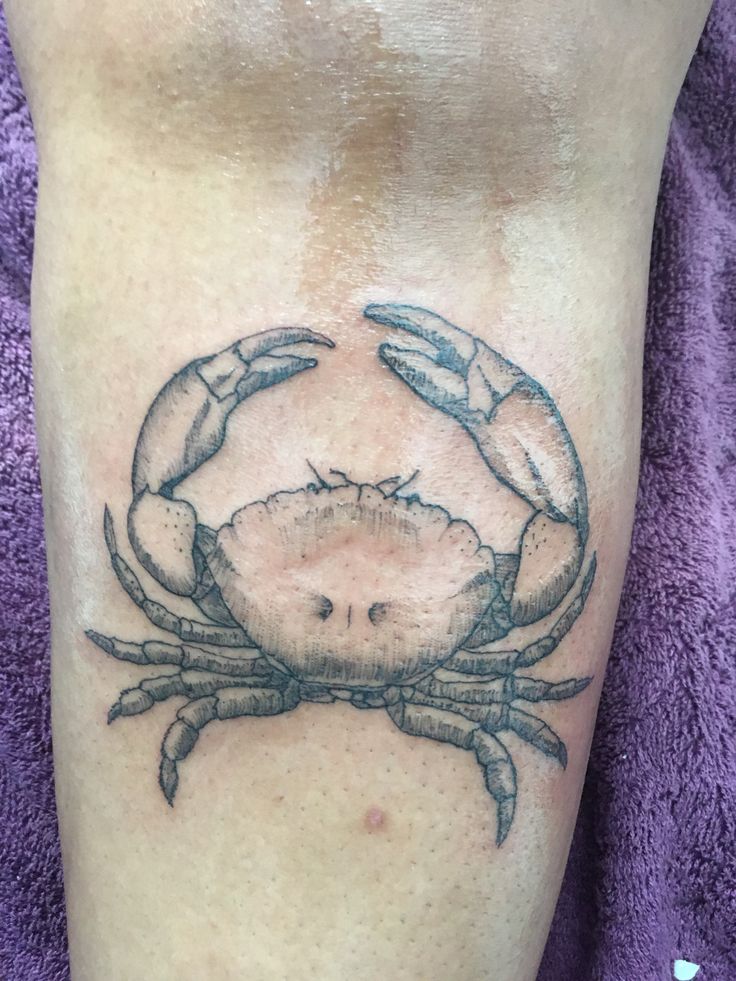 Top 99+ hình xăm con cua siêu nét và chất lừ cho anh em - Genztattoo