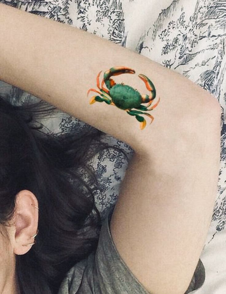 Top 99+ hình xăm con cua siêu nét và chất lừ cho anh em - Genztattoo