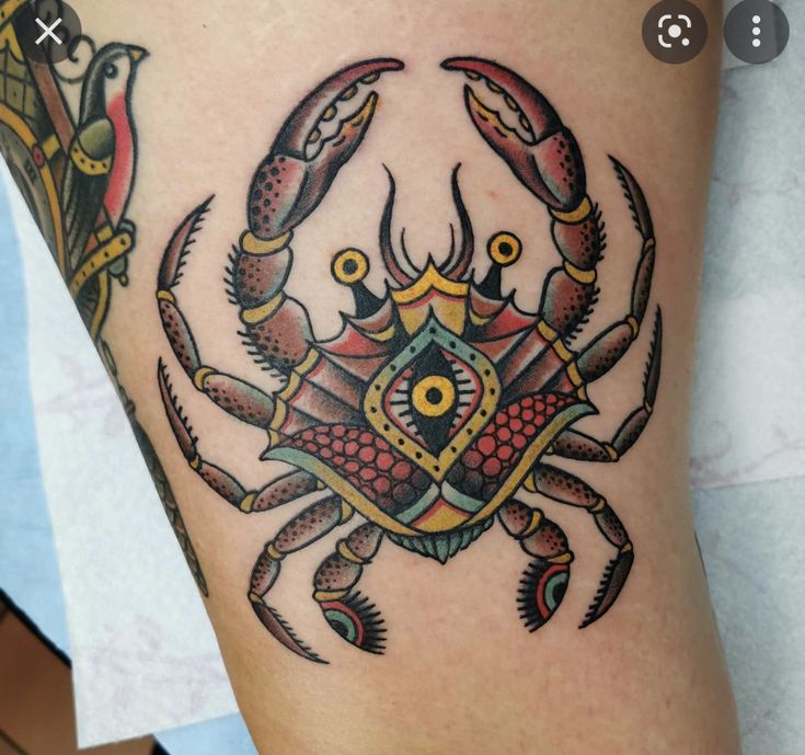 Top 99+ hình xăm con cua siêu nét và chất lừ cho anh em - Genztattoo