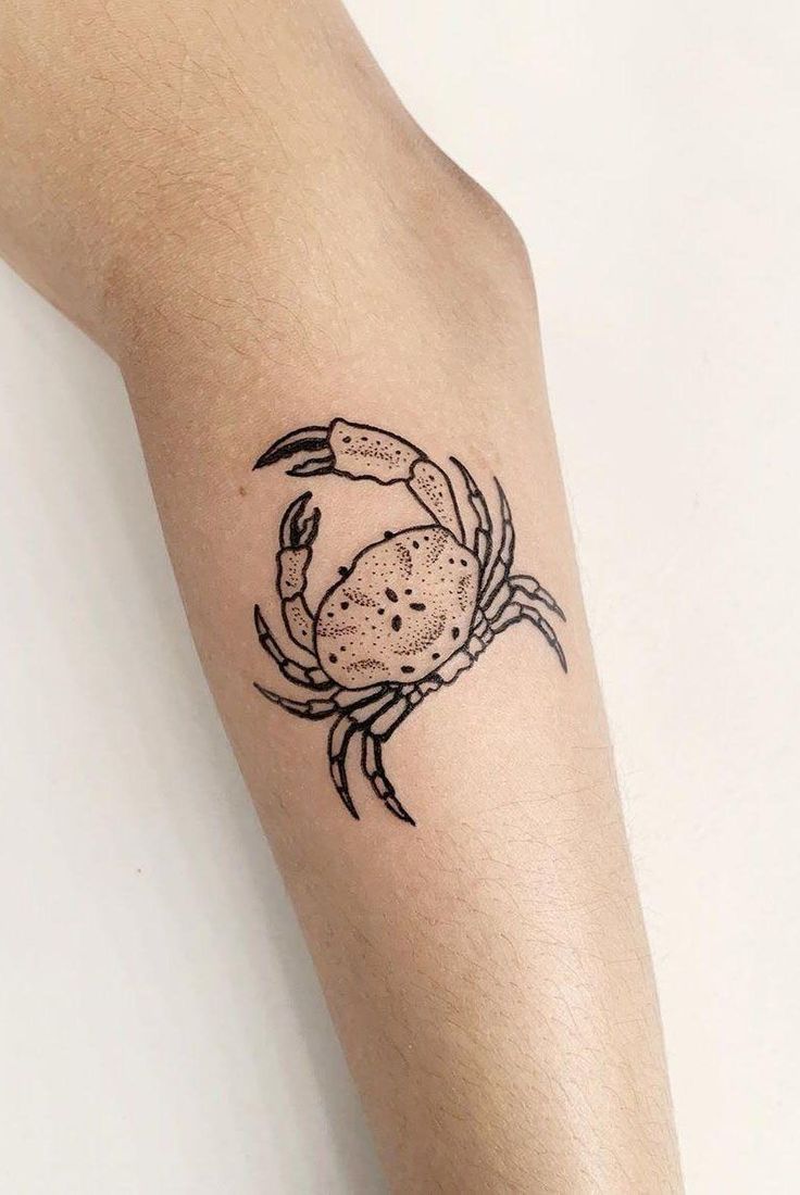 Top 99+ hình xăm con cua siêu nét và chất lừ cho anh em - Genztattoo