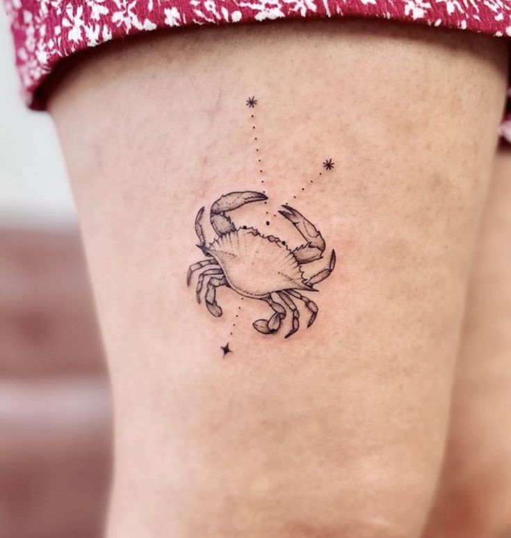 Top 99+ hình xăm con cua siêu nét và chất lừ cho anh em - Genztattoo