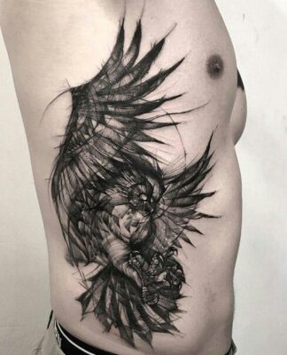 hình xăm toàn thân siêu ngầu Top 888+ hình xăm bên hông siêu cuốn hút - Genztattoo