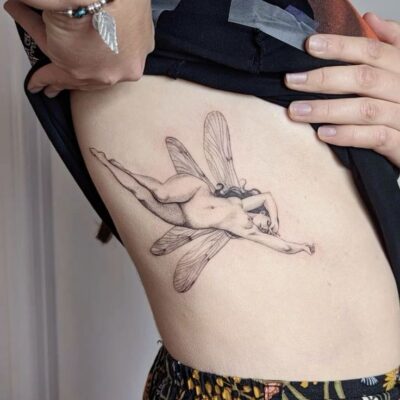 hình xăm hông rất nghệ thuật Top 888+ hình xăm bên hông siêu cuốn hút - Genztattoo