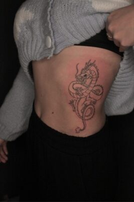Công việc phụ siêu hấp dẫn Top 888+ hình xăm bên hông siêu cuốn hút - Genztattoo