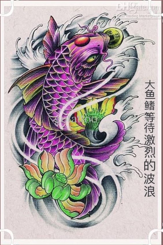 Top 99+ mẫu hình xăm cá chép ngậm đồng tiền đẹp - Genztattoo
