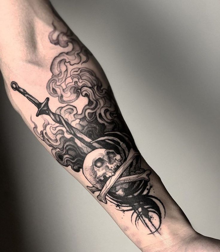 Kiểu xăm sắc nét trên cánh tay Top 400+ hình xăm cẳng tay cho nam nữ được chọn lọc - Genztattoo