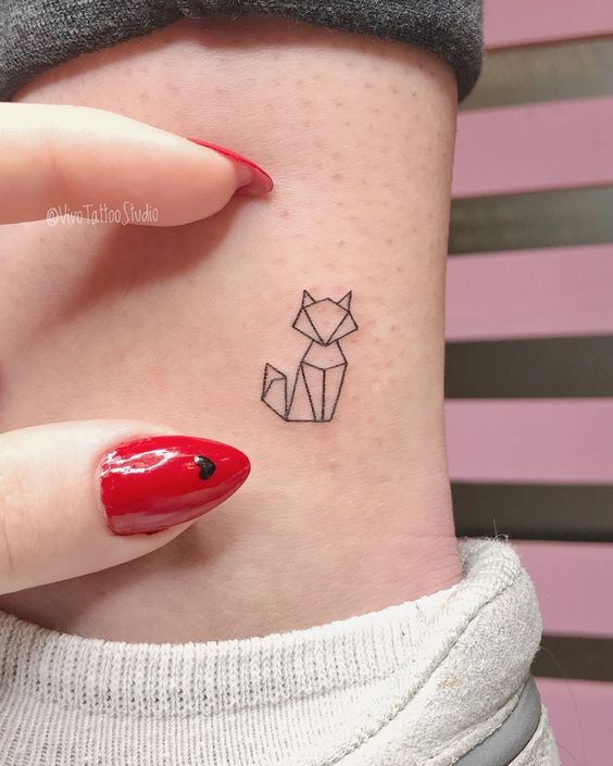 99+ hình xăm cáo mini chọn lọc đẹp nhất  - Genztattoo