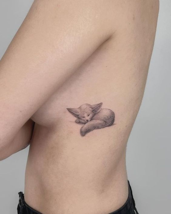 99+ hình xăm cáo mini chọn lọc đẹp nhất  - Genztattoo