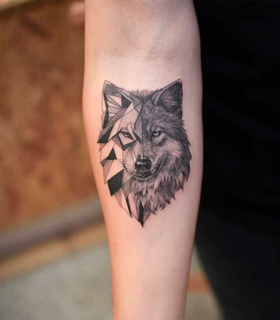Tổng hợp 555+ hình xăm chó sói cực chiến cho anh em - Genztattoo