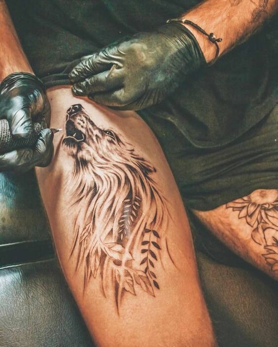 Tổng hợp 555+ hình xăm chó sói cực chiến cho anh em - Genztattoo
