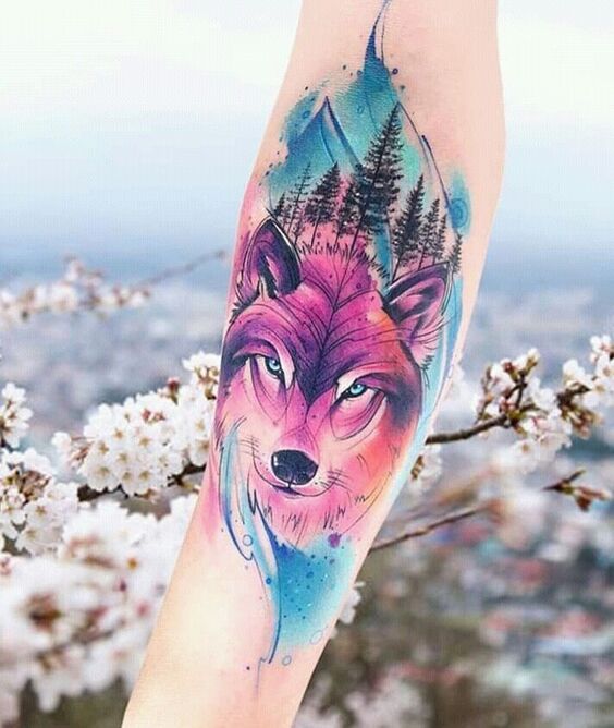 Tổng hợp 555+ hình xăm chó sói cực chiến cho anh em - Genztattoo