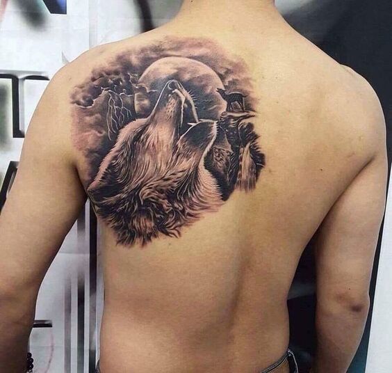 Tổng hợp 555+ hình xăm chó sói cực chiến cho anh em - Genztattoo