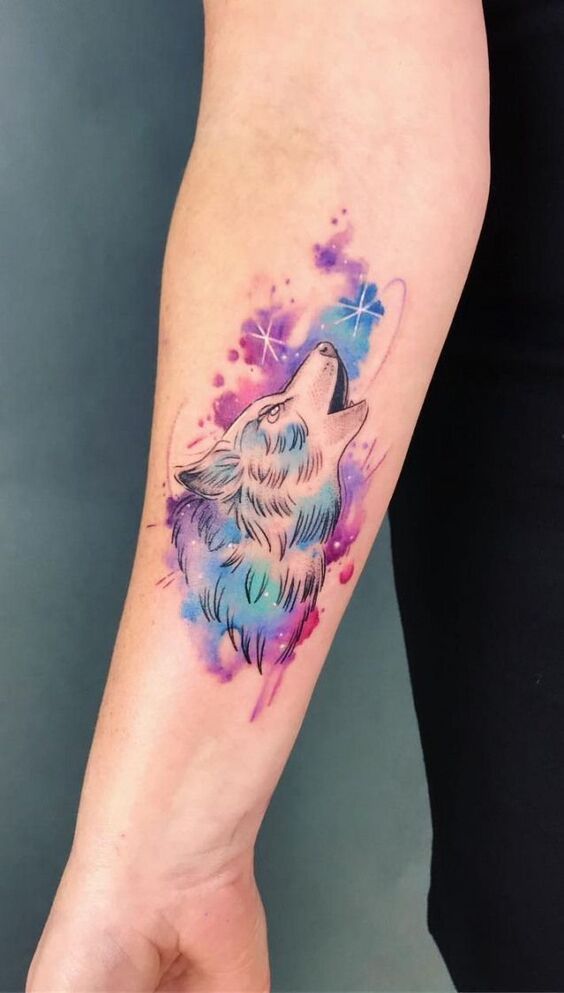 Tổng hợp 555+ hình xăm chó sói cực chiến cho anh em - Genztattoo