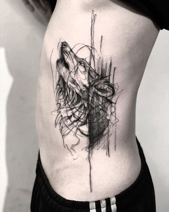 Tổng hợp 555+ hình xăm chó sói cực chiến cho anh em - Genztattoo