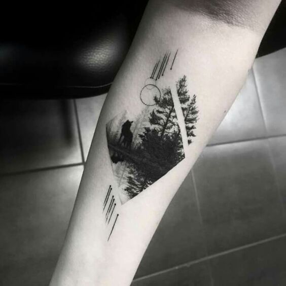 Tổng hợp 555+ hình xăm chó sói cực chiến cho anh em - Genztattoo
