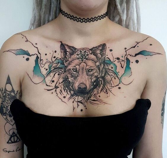 Tổng hợp 555+ hình xăm chó sói cực chiến cho anh em - Genztattoo