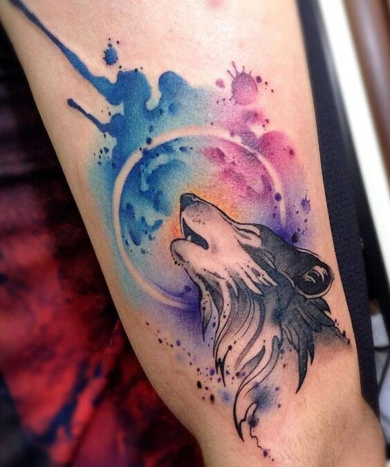 Tổng hợp 555+ hình xăm chó sói cực chiến cho anh em - Genztattoo