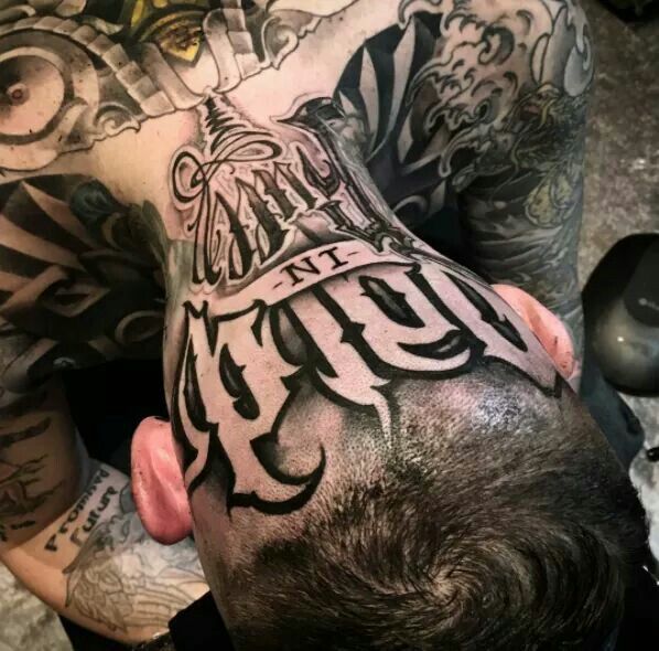 Tổng hợp 666+ hình xăm chữ sau gáy độc lạ và chất lừ - Genztattoo