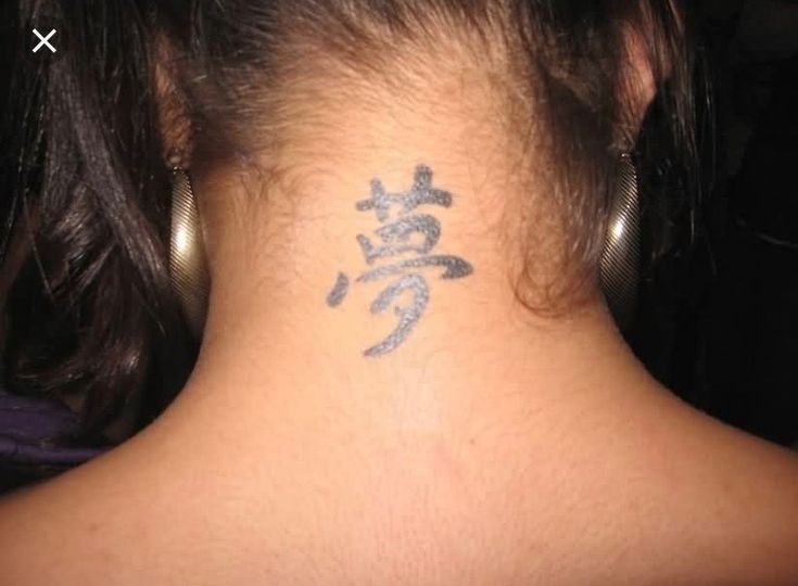 Tổng hợp 666+ hình xăm chữ sau gáy độc lạ và chất lừ - Genztattoo