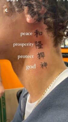 Gợi ý 888+ hình xăm chữ tiếng Trung ý nghĩa và độc đáo - Genztattoo