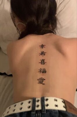 Gợi ý 888+ hình xăm chữ tiếng Trung ý nghĩa và độc đáo - Genztattoo