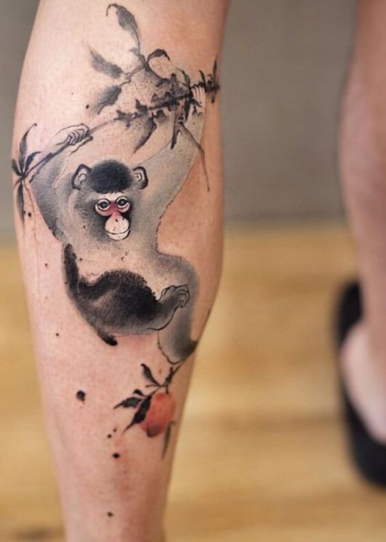 Tổng hợp 555+ hình xăm con khỉ đẹp mắt và ấn tượng nhất - Genztattoo