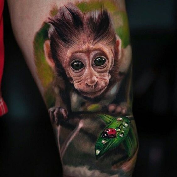 Tổng hợp 555+ hình xăm con khỉ đẹp mắt và ấn tượng nhất - Genztattoo