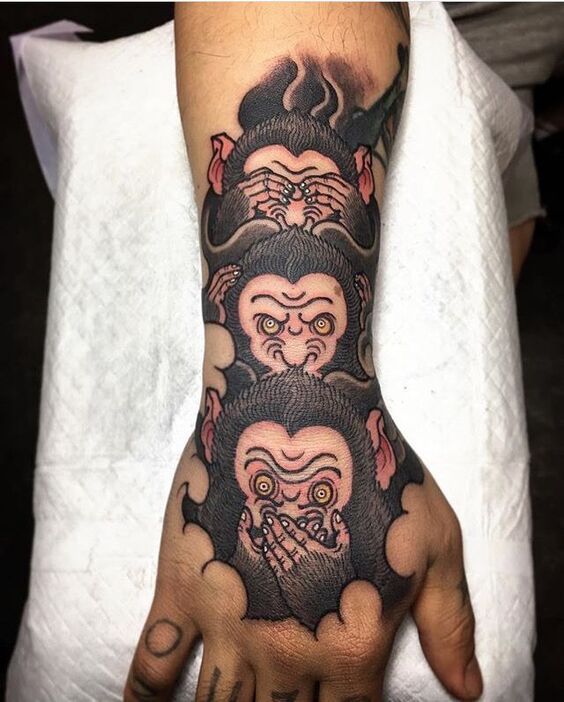 Tổng hợp 555+ hình xăm con khỉ đẹp mắt và ấn tượng nhất - Genztattoo
