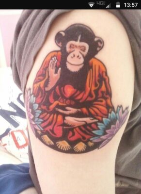 Tổng hợp 555+ hình xăm con khỉ đẹp mắt và ấn tượng nhất - Genztattoo